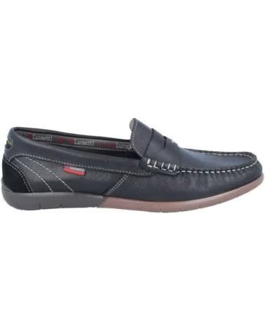 LUISETTI HERREN MOKASSIN RAWAR 29301NA LEDER NEGRO