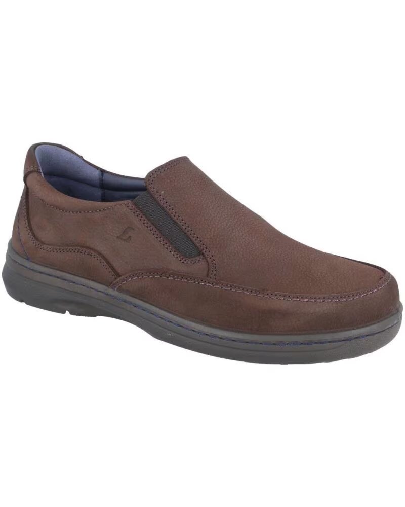 LUISETTI MOCASÍN CASUAL HOMBRE TARY 32400NO MARRON