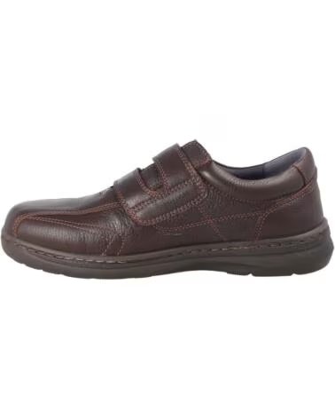 LUISETTI SAPATO TARY 32407NA EM PELE PARA HOMEM MARRON