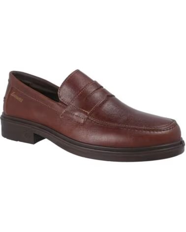 LUISETTI MOCCASIN HOMME BOSS 34305NA MARRON CONAC