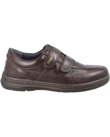 LUISETTI SAPATO TARY 32407NA EM PELE PARA HOMEM MARRON
