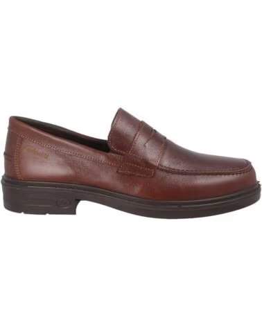 LUISETTI MOCCASIN HOMME BOSS 34305NA MARRON CONAC