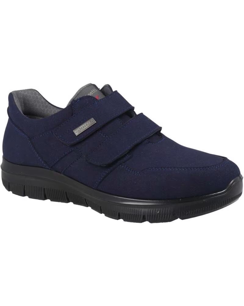 LUISETTI SCARPA WATERPROOF UOMO RUNNER 31126SU-W BLU MARINO