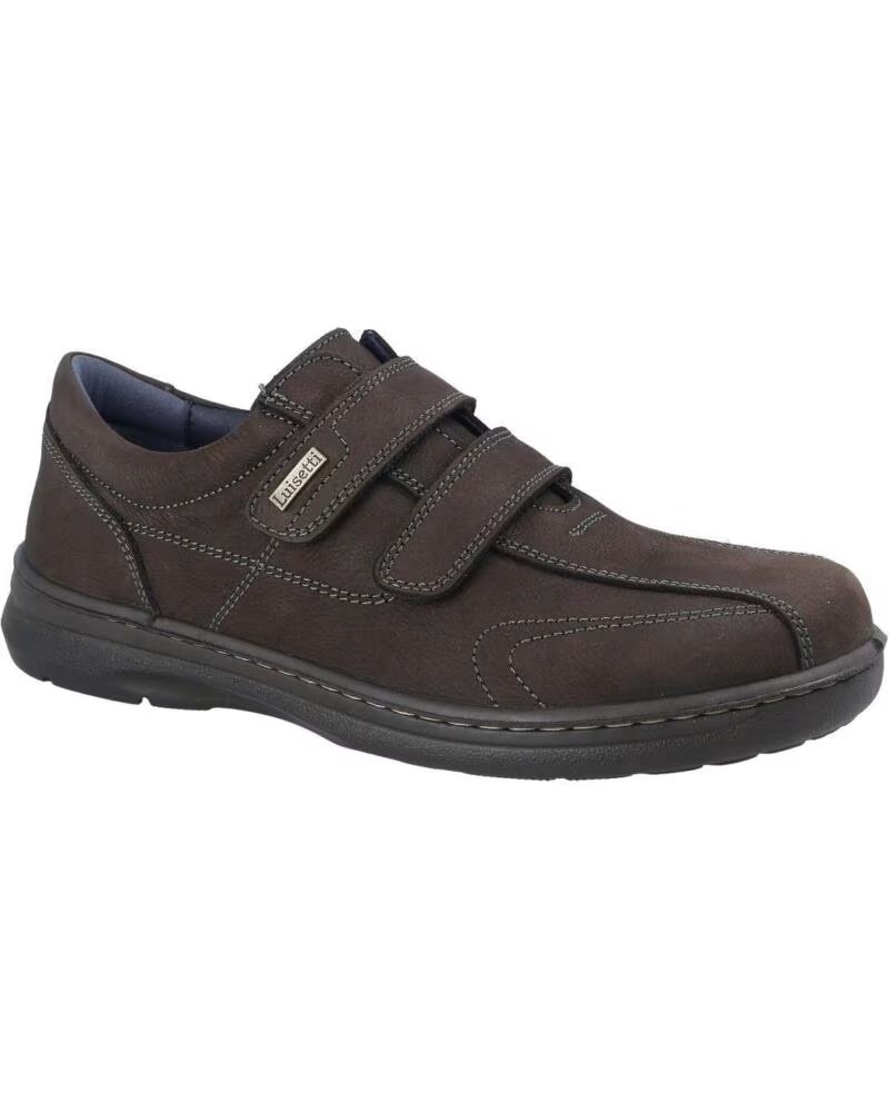 LUISETTI TARY 32407NO SAPATO CASUAL MASCULINO CASTANHO MARRON