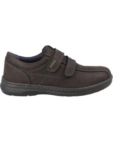 LUISETTI TARY 32407NO SAPATO CASUAL MASCULINO CASTANHO MARRON