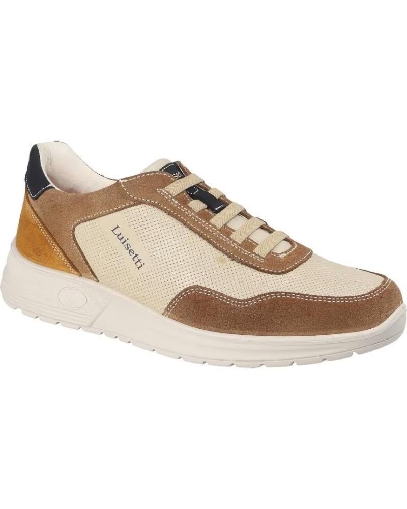 LUISETTI SCARPA UOMO BARAK 36215BI CREMA GHIACCIO HIELO