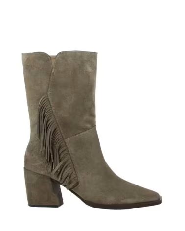 BOTTES EN CUIR À FRANGES POUR FEMME WONDERS M-6404 VARIOS COLORES