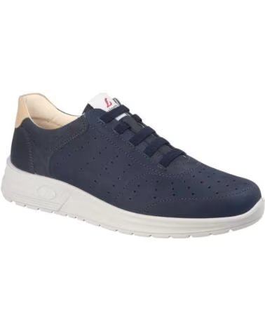 LUISETTI ZAPATO DEPORTIVO BARAK 36223GS HOMBRE BEIGE MARINO