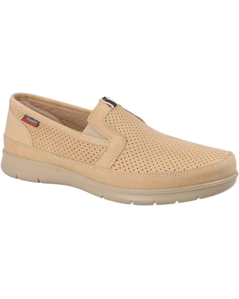 LUISETTI MOCASSIN HOMME RONDA 38500GS MOUTARDE CREMA