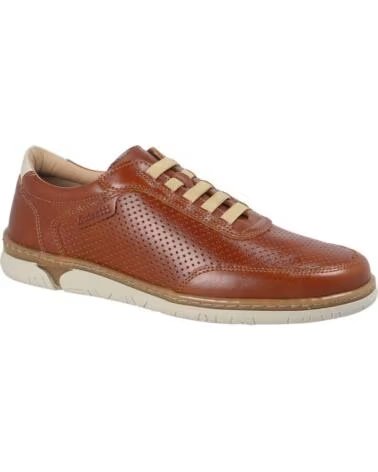 SAPATO LUISETTI ORI 38303NA EM COURO CONHAQUE PARA HOMEM CONAC