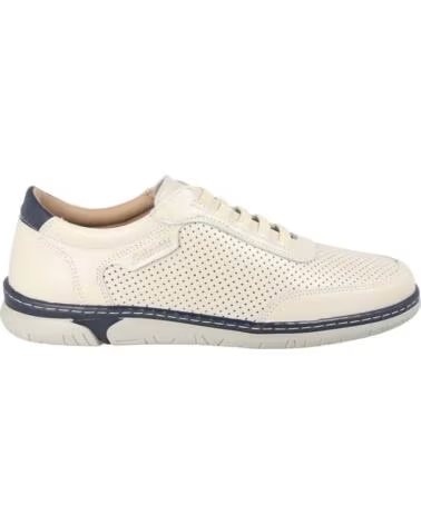 SAPATO HOMEM LUISETTI ORI 38303NA COURO CREME CREMA