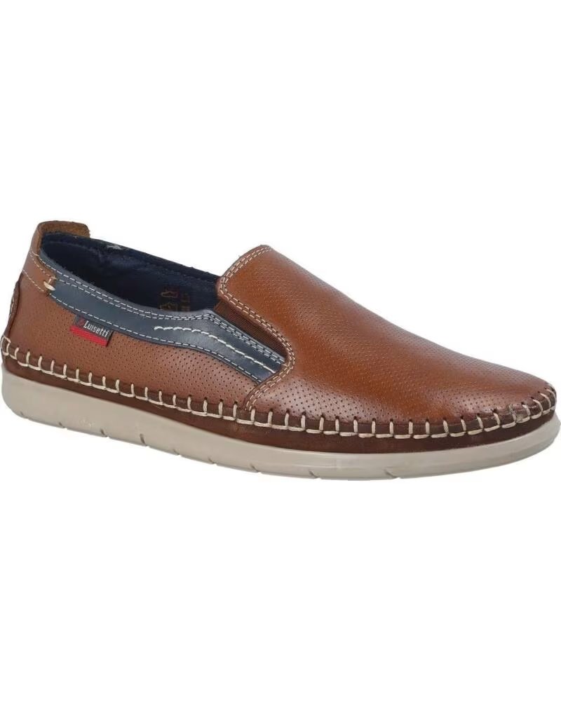 MOCASSIM LUISETTI ANDRY 29505NC COURO CONHAQUE CONAC