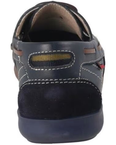 LUISETTI SCARPA DA BARCA UOMO KIOWA RAWAR 29304NA PELLE BLU MARINO