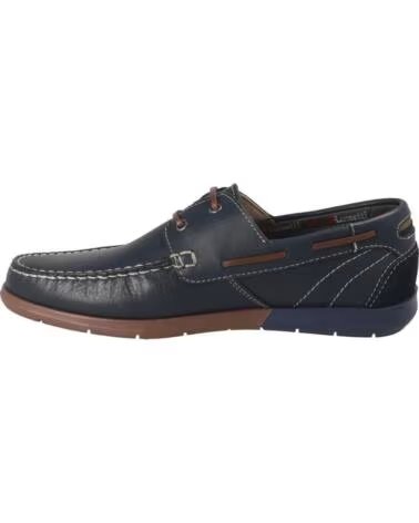 LUISETTI SCARPA DA BARCA UOMO KIOWA RAWAR 29304NA PELLE BLU MARINO