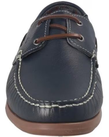 LUISETTI SCARPA DA BARCA UOMO KIOWA RAWAR 29304NA PELLE BLU MARINO
