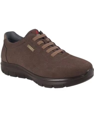 LUISETTI WASSERDICHTER HERRENSCHUH RUNNER SUEDE 31127SU-W MARRON