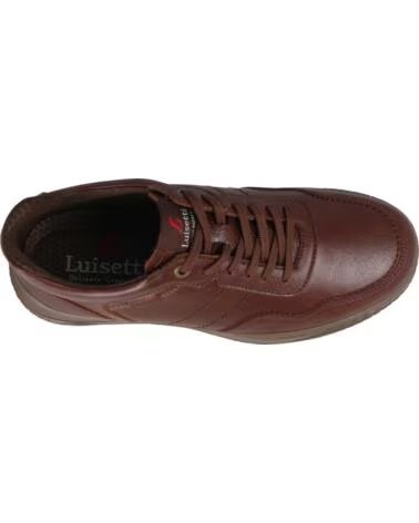 LUISETTI SAPATO HOMEM BETO 39902NA MARRON CONAC