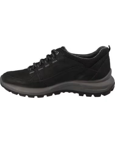 LUISETTI ZAPATOS WATERPROOF HOMBRE STONE 39481NO-W NEGRO MARRON