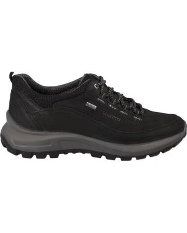 LUISETTI ZAPATOS WATERPROOF HOMBRE STONE 39481NO-W NEGRO MARRON
