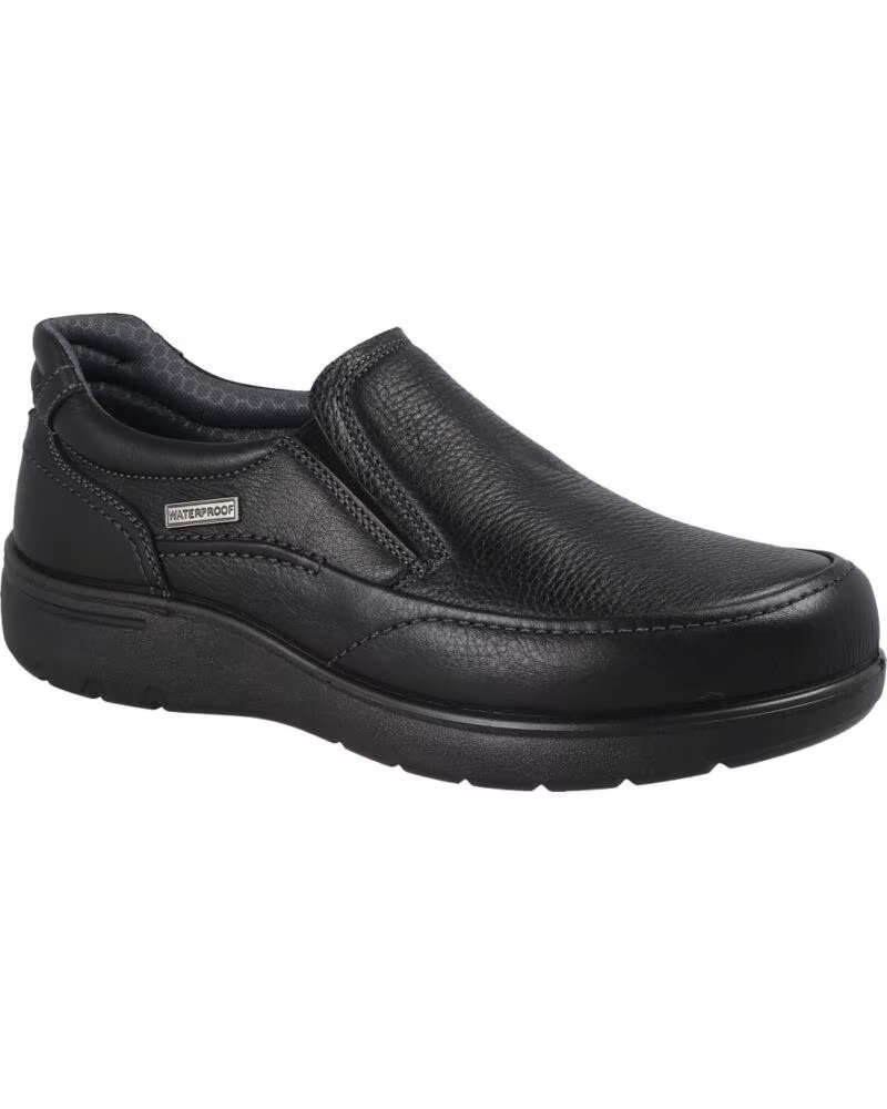 LUISETTI MOCASÍN WATERPROOF HOMBRE STREET 31025NA-W NEGRO CONAC