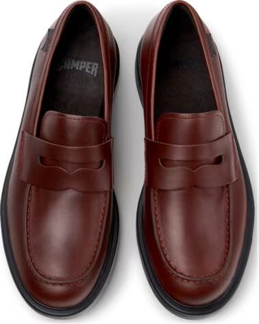 KAPPA MOCCASSINS NÁUTICOS EM PELE DEAN K101045 BORDÉUS BURDEOS008