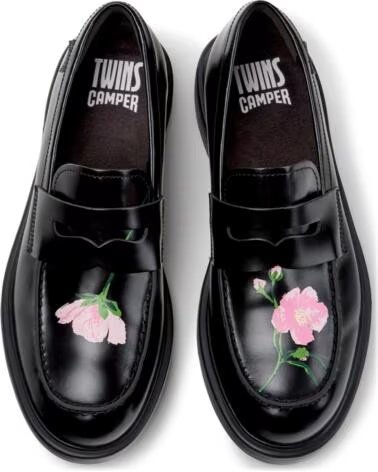 MOCASSINS EN CUIR CAMPER DEAN K101045 TWS NOIR NEGRO007
