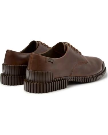 SAPATOS EM PELE CAMPER PIX K101076 CASTANHO MARRON010
