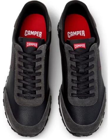 KAPPA K101097 DRIFT WALK TÉNIS DE PELE PARA HOMEM NEGRO
