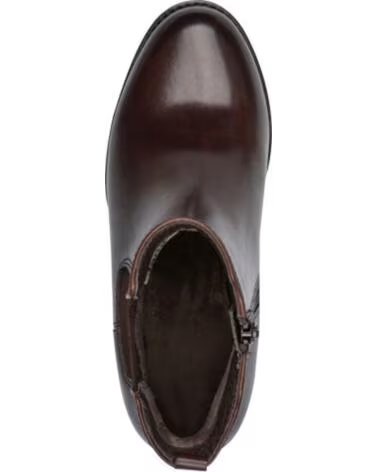 JANA 25710 BOTINES DE PIEL MARRONES MARRON