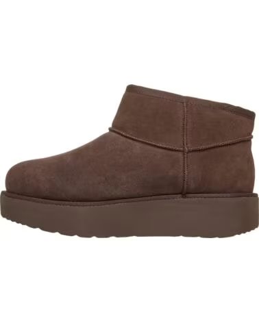 SKECHERS KEEP COZY STIEFELETTEN BRAUN MARRON