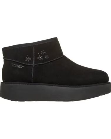 SKECHERS KEEP COZY SCHWARZE STIEFELETTEN NEGRO