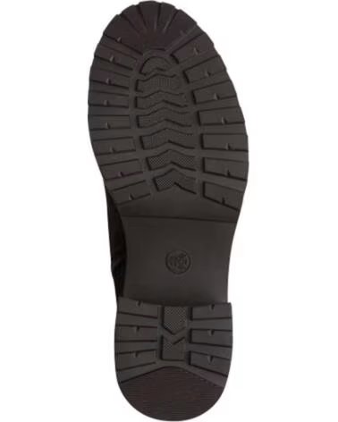 JANA 25771 BOTTINES FEMME À LACETS ET FERMETURE ÉCLAIR MARRON
