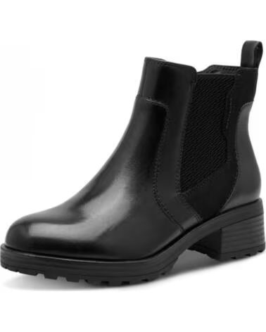 JANA 25794 BOTTINES EN CUIR NEGRO
