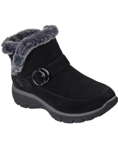 SKECHERS EASY GOING GENTLE WINTER BOTINES NEGROS NEGRO