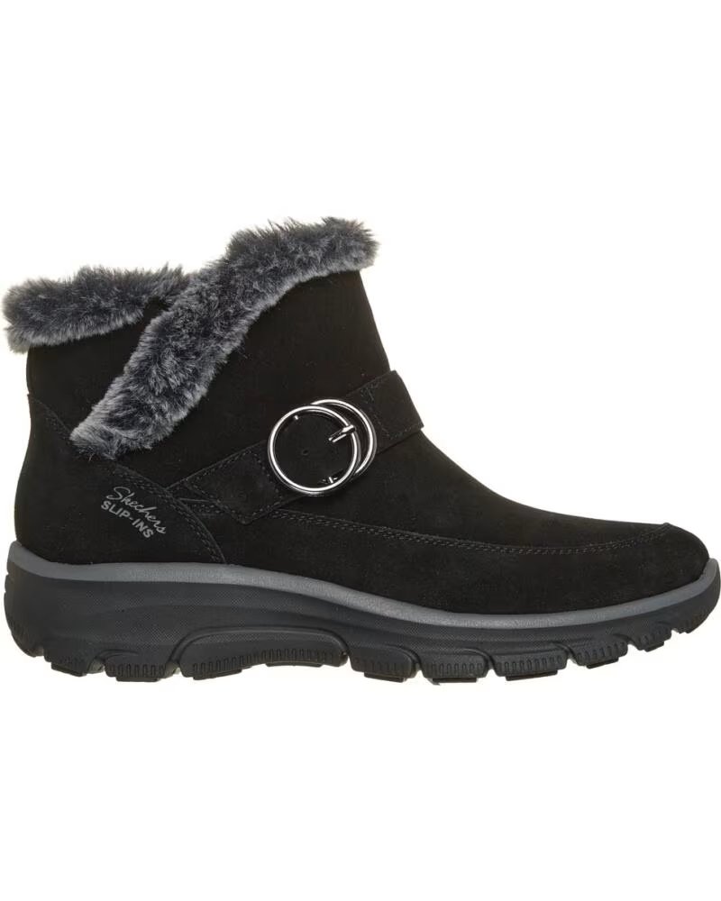 SKECHERS EASY GOING GENTLE WINTER BOTINES NEGROS NEGRO