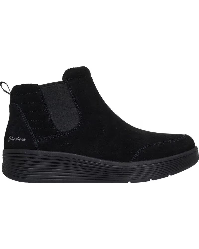 SKECHERS ARCH FIT LAGUNA-HARVEST MOONS SCHWARZE CHELSEA-BOOTS NEGRO