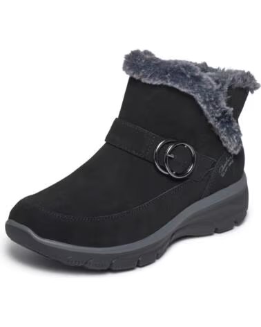 SKECHERS EASY GOING GENTLE WINTER BOTINES NEGROS NEGRO