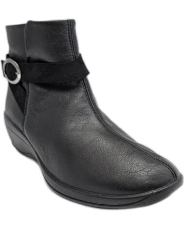 BOTTINES À TALONS COMPENSÉS POUR FEMME ARCOPEDICO AVILA NEGRO