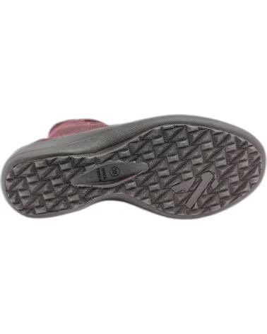 ARCOPEDICO PALUMA LYCRA GRENAT BOTTINES AVEC FERMETURE ÉCLAIR GRANATE