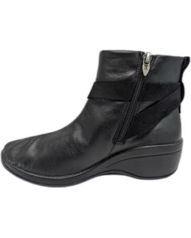 BOTTINES À TALONS COMPENSÉS POUR FEMME ARCOPEDICO AVILA NEGRO