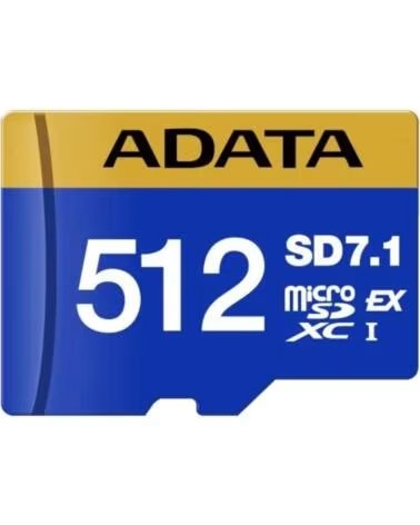 ADATA Extreme microSDXC 512GB SD7 1 Gen3x1 Switch2
