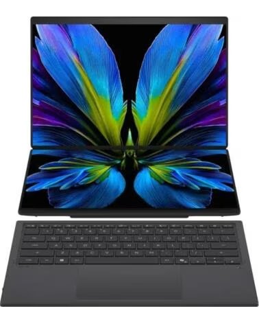 ASUS Portatil Convertible ZenBook Duo OLED UX8407AA-SN504W Intel Core Ultra 9-386H- 32GB- 1TB SSD- 14 Tactil- Win11