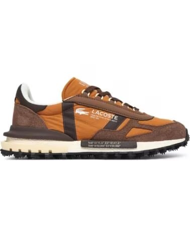 LACOSTE Zapatillas Marrones para Hombre - elite active 43