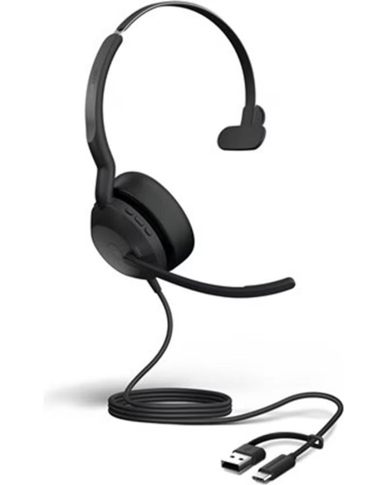 JABRA Auriculares evolve2 50 ms mono negro