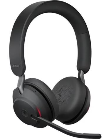 JABRA Auriculares evolve2 65 ms stereo inalambrico negro