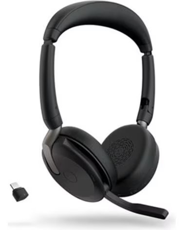 JABRA Auriculares evolve2 65 flex uc stereo inalambrico negro