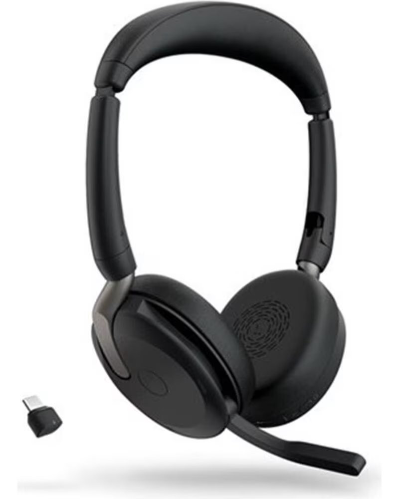 JABRA Auriculares evolve2 65 flex uc stereo inalambrico negro