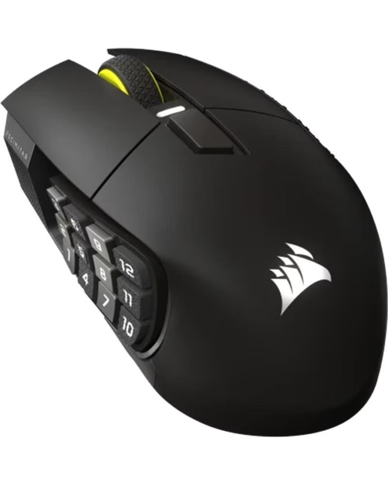 CORSAIR Raton inalambrico gaming scimitar elite negro