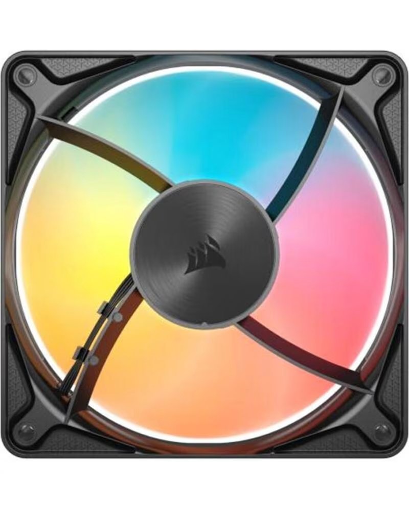 CORSAIR Ventilador caja rs120 ii argb 120mm negro