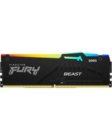 KINGSTON Memoria ram ddr5 32gb - 6000mt - s - fury beast rgb - cl36 - 1 35v